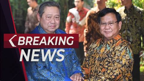 Breaking News Prabowo Subianto Ketemu Sby Di Pacitan Jawa Timur