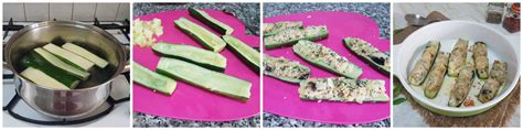Le briciole manterranno lo stato completo senza rotture in questa struttura della macchina. Zucchine ripiene di mollica con tonno, olive e capperi ...