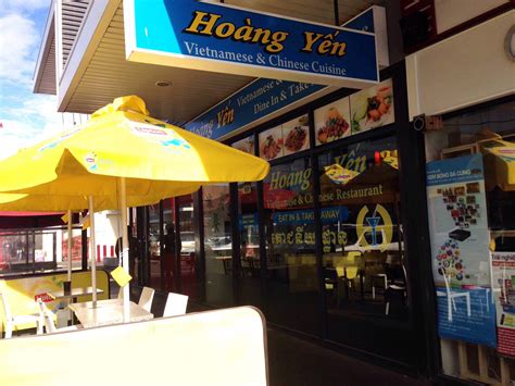 Menu Of Hoang Yen Vietnamese Chinese Restaurant Springvale Melbourne