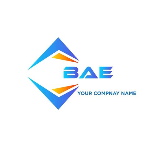 Bae Abstract Technology Logo Design On White Background Bae Creative