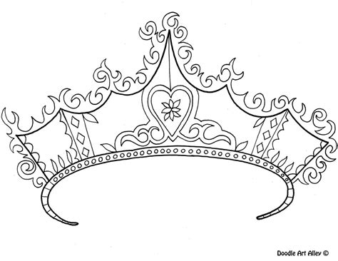 Princess Coloring pages  Doodle Art Alley