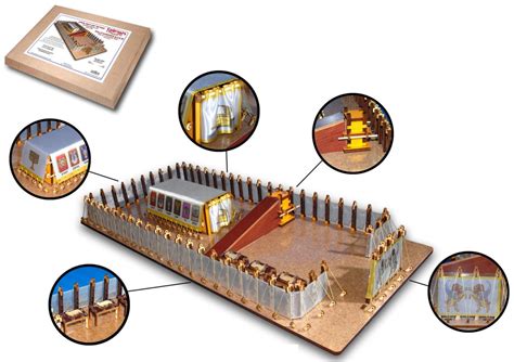 Biblical Tabernacle Laser Cut Do It Yourself Kit Jewish Ts From