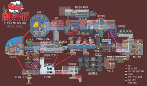 Among Us Spaceship Map Methoddiki