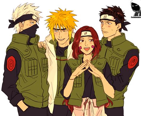 Team Minato Naruto Team Minato Anime Naruto