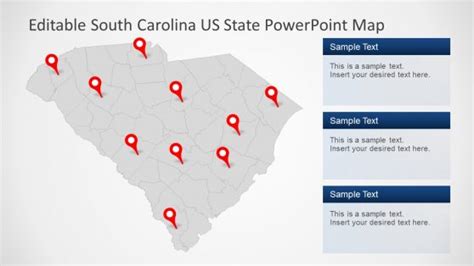 State Map Powerpoint Templates