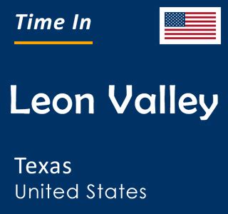 Current Time In Leon Valley Texas United States