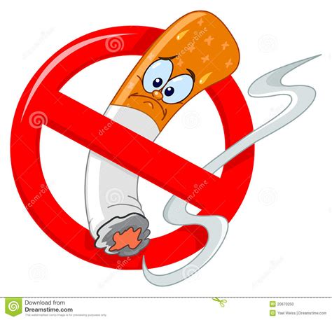 Vistaprint.com has been visited by 100k+ users in the past month No Smoking Cartoon Stock Photo - Image: 20670250