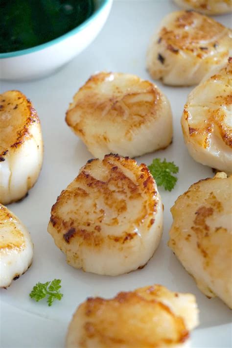 Pan Fried King Scallops With Chinese Brown Sauce My Gorgeous Recipes