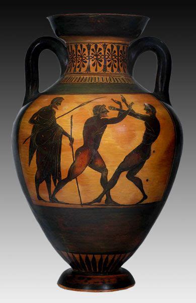 The first ancient olympic games can be traced back to olympia in 776 bc. You see here the style and ways of Ancient boxing ...