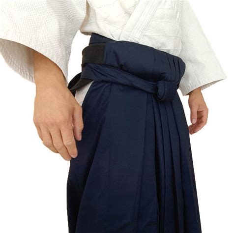 Special Price Samurai Traditional Hakama Color Dark Blue Stripe