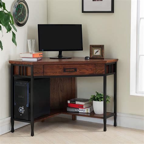 A great pick for a makeshift home office in any area of your house, it also happens to be a great decor piece, perfect for housing a computer or cozy workspace. Leick Corner Computer Desk: Great for Small Spaces ...