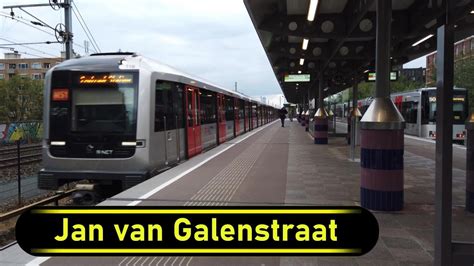 Metro Station Jan Van Galenstraat Amsterdam Walkthrough YouTube