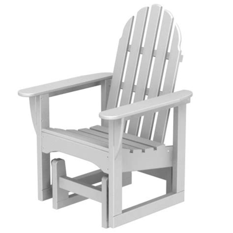 For a free design consultation or to order by phone call: Poly-Wood® Adirondack Glider Chair
