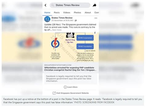 Pofma.8 the pofma office was also expected to work with technology companies to develop criticisms of pofma generally came from activists, academics and journalisms, with most of these. If Only Singaporeans Stopped to Think: Facebook takes down ...