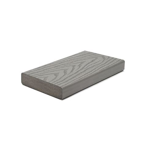 Trex 16 Ft Select 2x6 Composite Capped Square Decking Pebble Grey