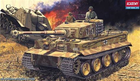 GERMAN TIGER I MID PRODUCTION VERSION Model Do Sklejania Academy 13265