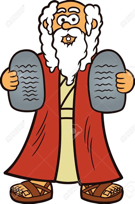 This image can be used for a teaching tool on the laws of god or a study of moses. Ten commandments clipart illustration, Ten commandments ...