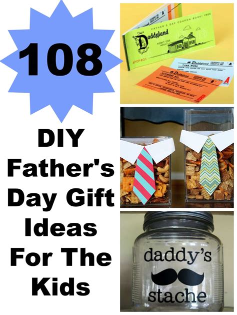 It's time to get those preparations underway and make it one to remember! 108 DIY Father's Day Gift Ideas For The Kids - Lady and ...