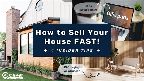 how to sell your house fast 4 insider tips youtube