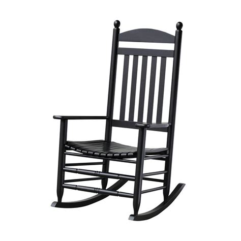 Patio rocking chairs are available in a large variety of styles and designs, but don't forget to keep these things in mind before selecting one. Bradley Black Slat Patio Rocking Chair-200SBF-RTA - The ...