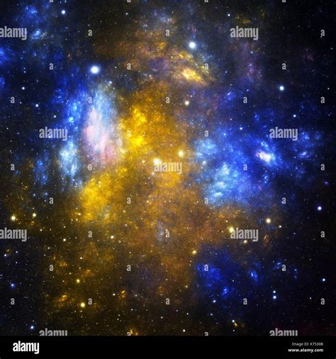 Bright Yellow Stars Background Stock Photo Alamy