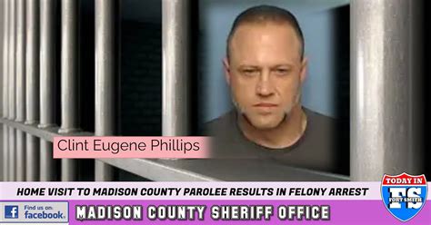 Parolee Check In Madison County Results In Arrest Of Registered Sex Offender On Multiple Charges