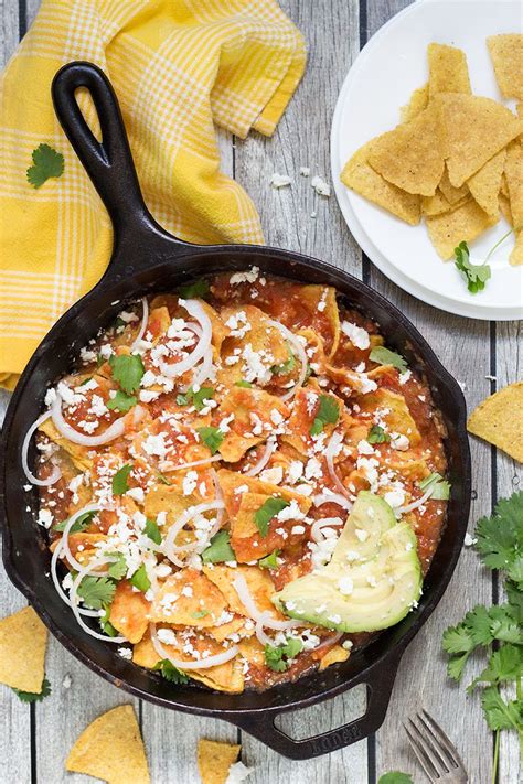 Mexico is a very large country. How to Make Chilaquiles Rojos in a Flash - Cooking The ...