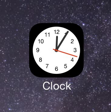 The alarm clock icon got the boot. 11 IPad Clock App Icon Images - Clock, iPad App Icons and ...