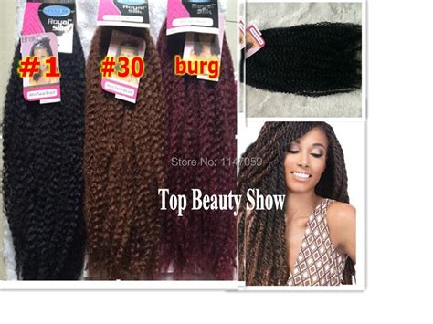 Free Shipping Afro Twist Braids Synthetic Afro Kinky Braids Marley