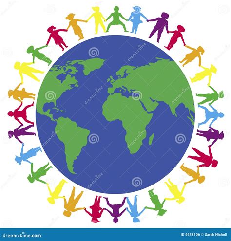 Hands Around The World Globe Education Book Save Care Diversity Logo