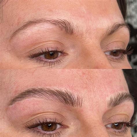 Pin On Microblading Eyebrows Before And After