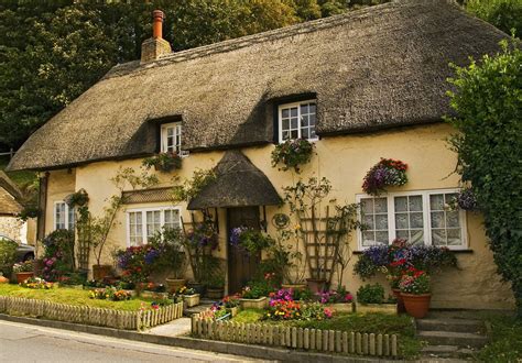Gorgeous English Thatched Cottages Britain Jhmrad 171329