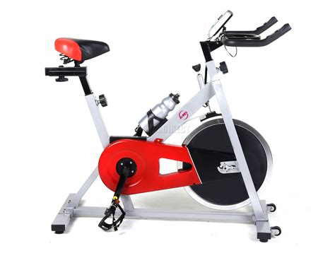 Pro Exercise Bike Fitness Indoor Cardio Workout Machine Cycle Gym Red