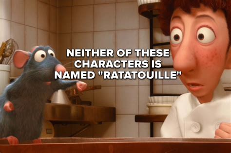 Ratatouille Movie Characters Opmveri