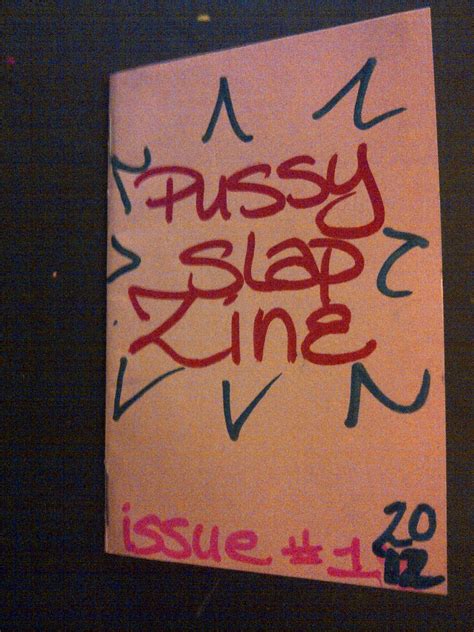 Pussy Slap Zine Cover Rachel Payne Flickr