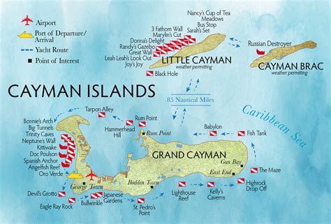 Where Are The Cayman Islands Located On The World Map Map
