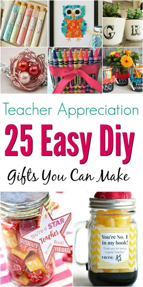 Diy cute teacher gift ideas. diy teacher gift, teacher appreciation gifts, diy gifts ...