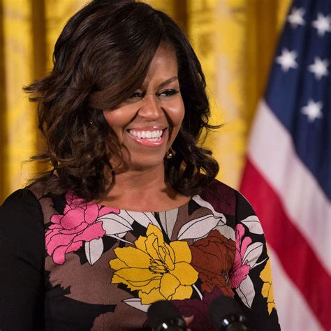 Michelle Obama Wears Hair Natural Michelle Obama Natural Hair Marie