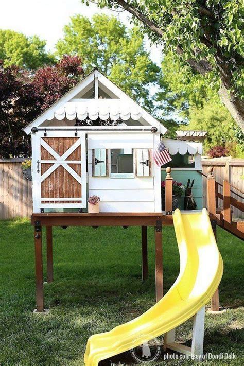 These complete plans include diagrams, photos, and instructions. 43 Free DIY Playhouse Plans That Children & Parents Alike ...