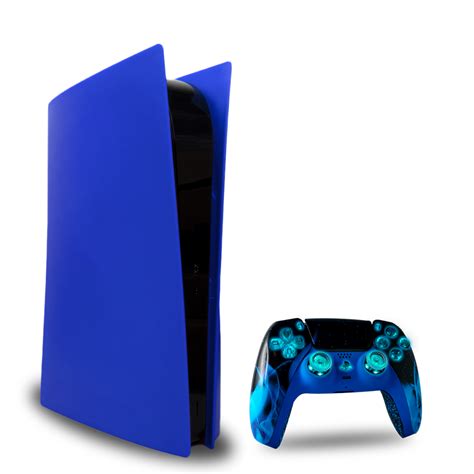 Console Ps5 Custom Bleu Ps5 Personnalisée Draw My Pad