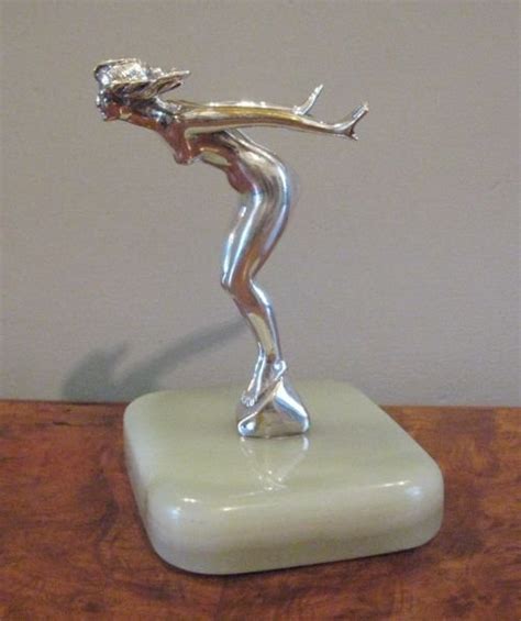 Art Deco Speed Nymph Sculpture 159330 Uk