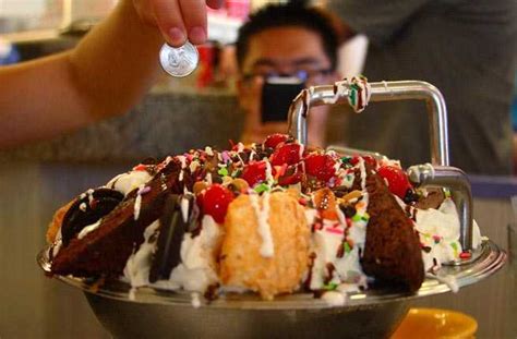 If you've never had the chance to attempt the challenge before — get ready and be prepared because this is not an easy dessert to devour. 25 Can't-Miss Eats at Disney - Fodors Travel Guide