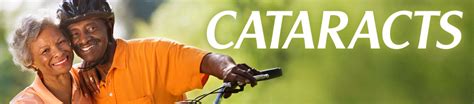 At first, you may not notice that you have a cataract. Cataracts - Robbins Eye Center