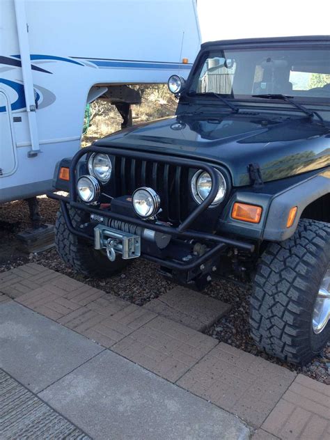 Olympic 4x4 Products At Rock Slider Front Bumper With Hoop Guard For