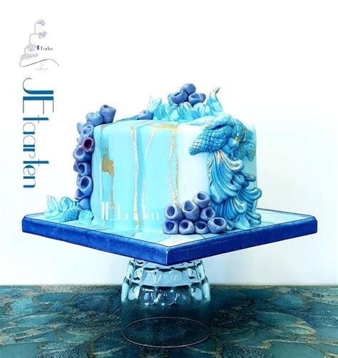 Monday Blues Cake Blue Cakes Beautiful Cakes