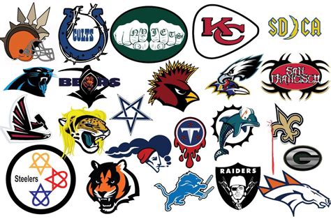 Create your logo design online for your business or project. NFL Logos Redesigned In A 'Metal' Style - Daily Snark
