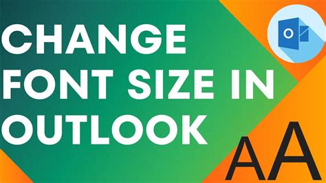 How To Change Font Size In Microsoft Outlook How To Change Default