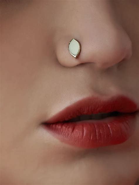 Buy Silver Classic Nose Pin Online At Theloom