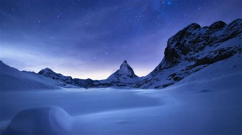 Matterhorn At Night Backiee
