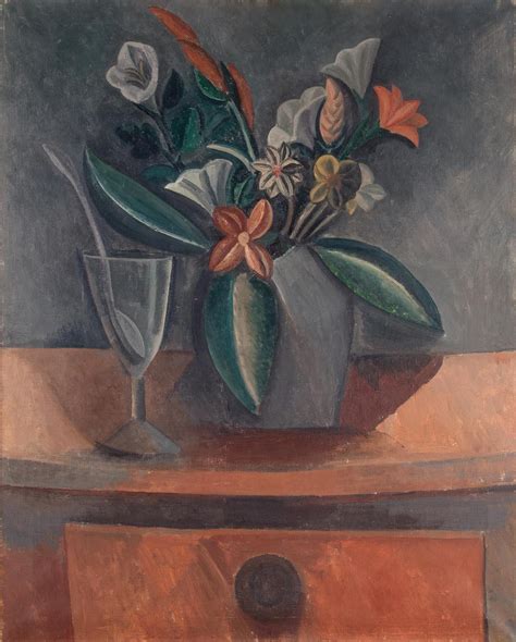 Fleurs Dans Un Vase Gris 1908 Musée De Lermitage Saint Pétersbourg